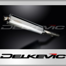 HONDA CBR600F 1999-2000 450mm OVAL STAINLESS BSAU SILENCER EXHAUST KIT