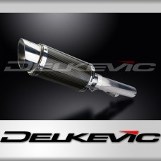 HONDA CBR600F 1999-2000 200mm ROUND CARBON  SILENCER EXHAUST KIT