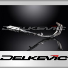 HONDA CBR600F 99-00 FULL 4-1 EXHAUST SYSTEM 225mm STAINLESS OVAL SILENCER