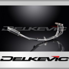 HONDA CBR600F 2001-2006 FULL EXHAUST SYSTEM 200mm CARBON ROUND SILENCER