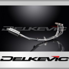 HONDA CBR600F 2001-2006 FULL EXHAUST SYSTEM 225mm STAINLESS OVAL SILENCER