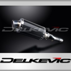 HONDA CBR600F ABS 11-13 LOWLEVEL 225mm OVAL CARBON SILENCER EXHAUST KIT