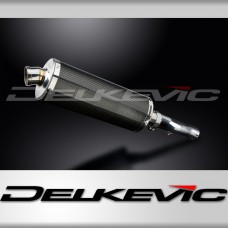 HONDA CBR600F ABS 11-13 LOWLEVEL 350mm CARBON BSAU SILENCER EXHAUST KIT