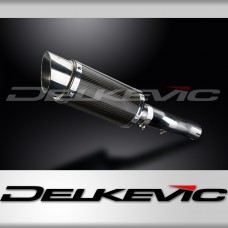 HONDA CBR600F ABS 11-13 LOWLEVEL 200mm ROUND CARBON  SILENCER EXHAUST KIT