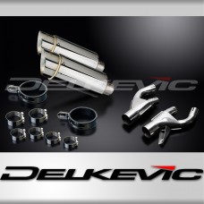 YAMAHA V-MAX 1200 1984-2007 200mm ROUND STAINLESS SILENCER EXHAUST KIT