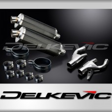 YAMAHA V-MAX 1200 1984-2007 350mm CARBON BSAU SILENCER EXHAUST KIT