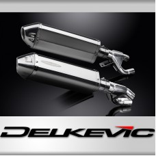 YAMAHA V-MAX 1200 1984-2007 320mm TRI STAINLESS BSAU SILENCER EXHAUST KIT