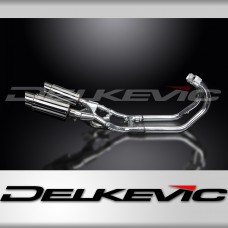 YAMAHA V-MAX VMX1200 FULL EXHAUST SYSTEM 200mm STAINLESS ROUND SILENCERS
