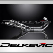 YAMAHA V-MAX VMX1200 FULL EXHAUST SYSTEM 225mm CARBON OVAL SILENCERS