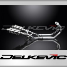 YAMAHA V-MAX VMX1200 FULL EXHAUST SYSTEM 225mm STAINLESS OVAL SILENCERS