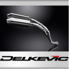 YAMAHA YZF-R1 YZFR1 09-14 DECAT 320mm TRI STAINLESS BSAU SILENCER EXHAUST KIT