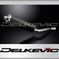 YAMAHA YZF-R1 02-03 FULL POWER 450mm OVAL CARBON BSAU SILENCER EXHAUST KIT