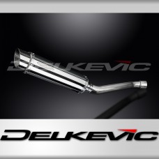 YAMAHA YZF-R1 02-03 FULL POWER 350mm ROUND STAINLESS BSAU SILENCER EXHAUST KIT