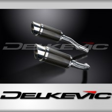 YAMAHA YZF-R1 2004-2006 200mm ROUND CARBON  SILENCER EXHAUST KIT