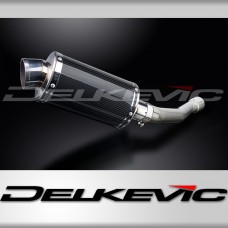 YAMAHA YZF-R1 YZFR1 1998-2001 225mm OVAL CARBON SILENCER EXHAUST KIT