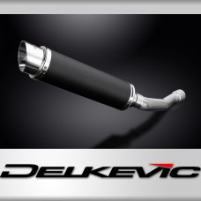 YAMAHA YZFR1 1998-2001 350mm ROUND CARBON BSAU SILENCER EXHAUST KIT