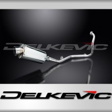 YAMAHA YZF-R125 2014-2016 FULL EXHAUST SYSTEM 225mm STAINLESS OVAL SILENCER