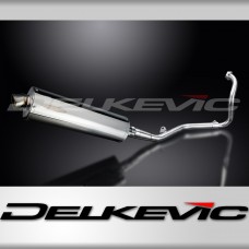 YAMAHA YZF-R125 2014-2016 FULL EXHAUST SYSTEM 450mm STAINLESS OVAL SILENCER