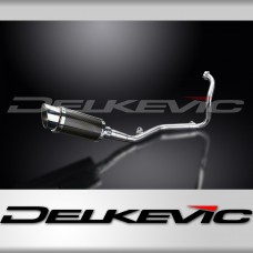 YAMAHA YZF-R125 2014-2016 FULL EXHAUST SYSTEM 200mm CARBON ROUND SILENCER