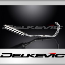 YZFR3 YZF-R3 2015-2024 / SL10 ROUND 350mm (14 inch) SILENCER 2-1 COMPLETE SYSTEM 304 STAINLESS STEEL