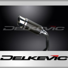 YAMAHA YZF-R3 2015-24 MT03 17-24 200mm ROUND CARBON  SILENCER EXHAUST KIT