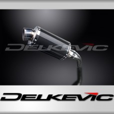 YAMAHA YZF-R3 2015-24 MT03 17-24 225mm OVAL CARBON SILENCER EXHAUST KIT