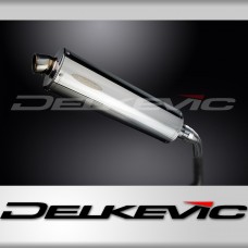 YAMAHA YZF-R3 2015-24 MT03 17-24 450mm OVAL STAINLESS BSAU SILENCER EXHAUST KIT