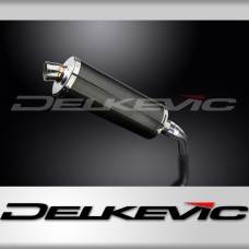 YAMAHA YZF-R3 2015-24 MT03 17-24 350mm OVAL CARBON BSAU SILENCER EXHAUST KIT