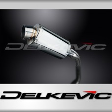 YAMAHA YZF-R3 2015-24 MT03 17-24 225mm OVAL STAINLESS SILENCER EXHAUST KIT