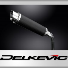 YAMAHA YZF-R3 2015-24 MT03 17-24 350mm CARBON ROUND BSAU SILENCER EXHAUST KIT