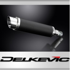 YAMAHA YZFR6 (13S) 2006-2018 350mm CARBON ROUND BSAU SILENCER EXHAUST KIT