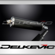 YAMAHA YZFR6 YZF-R6 13S 2006-18 450mm OVAL CARBON BSAU SILENCER EXHAUST KIT