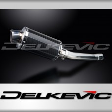 Yamaha YZF-R6 R6 2003-2005 5SL 225mm Oval Carbon Exhaust Silencer Can Kit