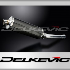 Yamaha YZF-R6 R6 2003-2005 5SL 350mm Oval Carbon Exhaust Silencer Can Kit