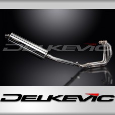 YAMAHA YZF600R THUNDERCAT FULL EXHAUST SYSTEM 450mm STAINLESS OVAL ALL YEARS