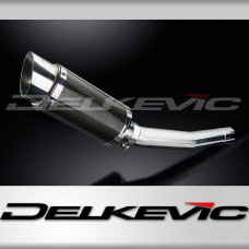 YAMAHA YZFR6 YZF-R6 1998-2002 200mm ROUND CARBON  SILENCER EXHAUST KIT