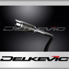 Yamaha YZF750R 1994-1998 200mm Round Carbon Exhaust Silencer Can Kit