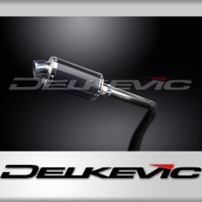 Yamaha YZF750R 1994-1998 225mm Oval Carbon Exhaust Silencer Can Kit