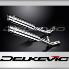 Yamaha V-Max 1700 2009-2016 350mm Round Stainless Exhaust Silencer Can Kit