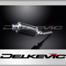 YAMAHA VP250 X-CITY 2008-2013 225mm OVAL CARBON SILENCER EXHAUST KIT