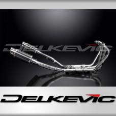 YAMAHA XJ900 DIVERSION 1994-03 FULL EXHAUST 200mm CARBON ROUND SILENCERS