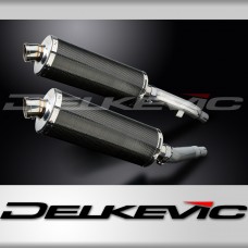 YAMAHA XJ900S DIVERSION 94-03 350mm CARBON BSAU SILENCER EXHAUST KIT