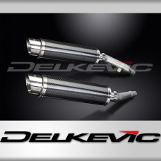 YAMAHA XJ900S DIVERSION 94-03 350mm ROUND CARBON BSAU SILENCER EXHAUST KIT