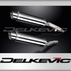 YAMAHA XJ900S DIVERSION 94-03 350mm ROUND STAINLESS BSAU SILENCER EXHAUST KIT