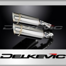 DUCATI MONSTER 796 2011-2014 200mm ROUND STAINLESS SILENCER EXHAUST KIT