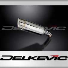 KAWASAKI ER6N ER6F 2006-2011 200mm ROUND STAINLESS SILENCER EXHAUST KIT