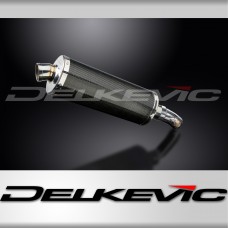 KAWASAKI ER6N ER6F 2006-2011 350mm CARBON BSAU SILENCER EXHAUST KIT
