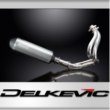 KAWASAKI ER6N ER6F 2012-16 FULL EXHAUST SYSTEM 343mm TITANIUM XOVAL SILENCER