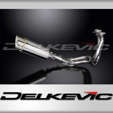 KAWASAKI KLE650 VERSYS 2007-14 FULL EXHAUST 200mm STAINLESS ROUND SILENCER