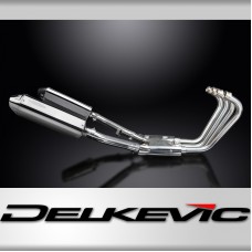 YAMAHA XJR1200 FULL 4-2 EXHAUST SYSTEM 320mm STAINLESS TRI BSAU SILENCERS